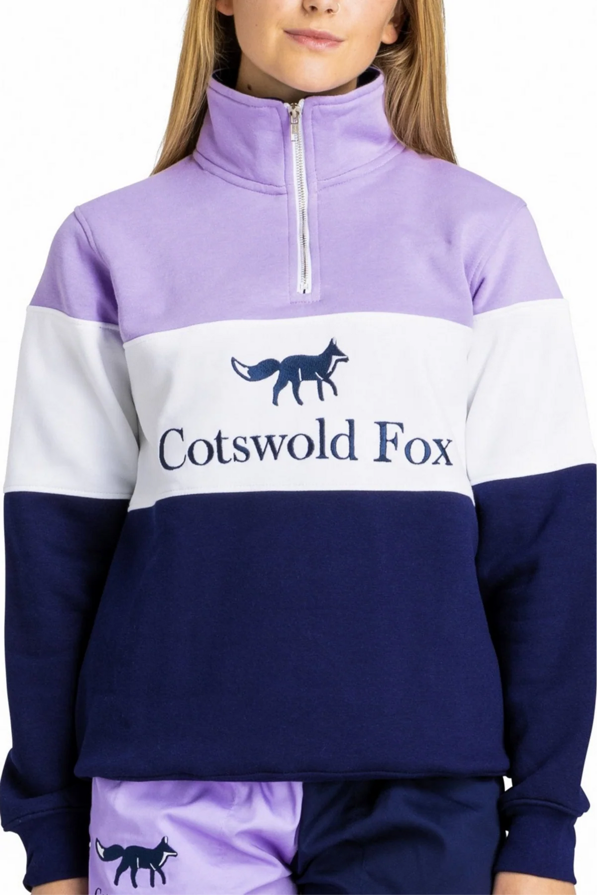 uni-sex cirencester quarter zip LILIC