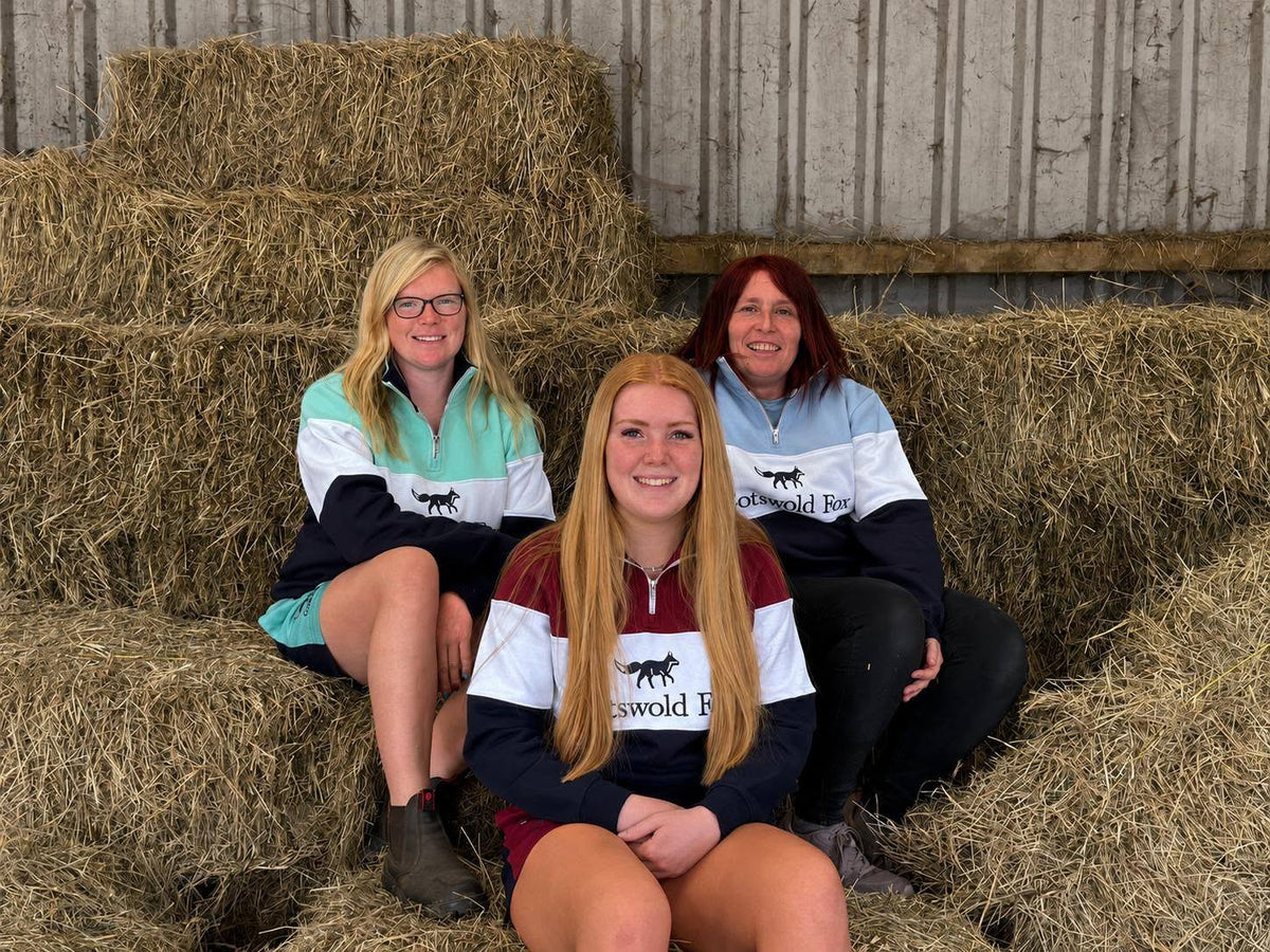 uni-sex Cirencester quarter zip - Burgendy