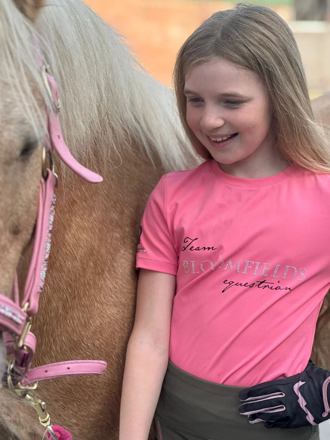 kids Bella bubblegum t-shirt