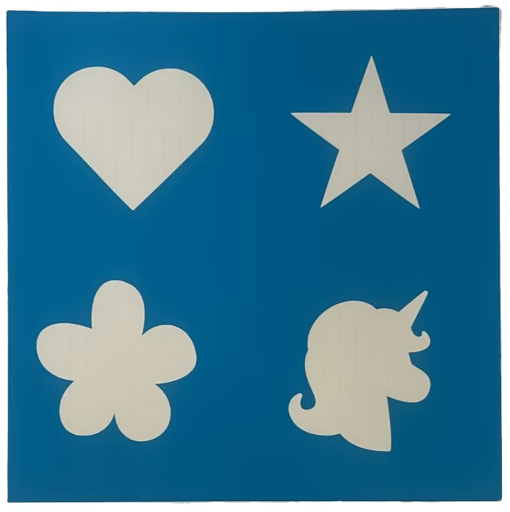 sparkle star pony stencils