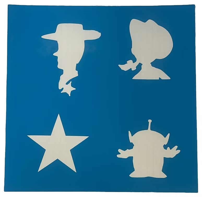 sparkle star pony stencils