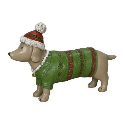 dachshund christmas dog