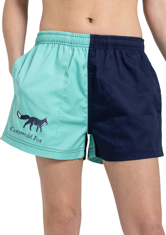 unisex harlequin shorts - mint