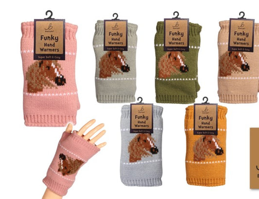 fingerless hand warmer gloves