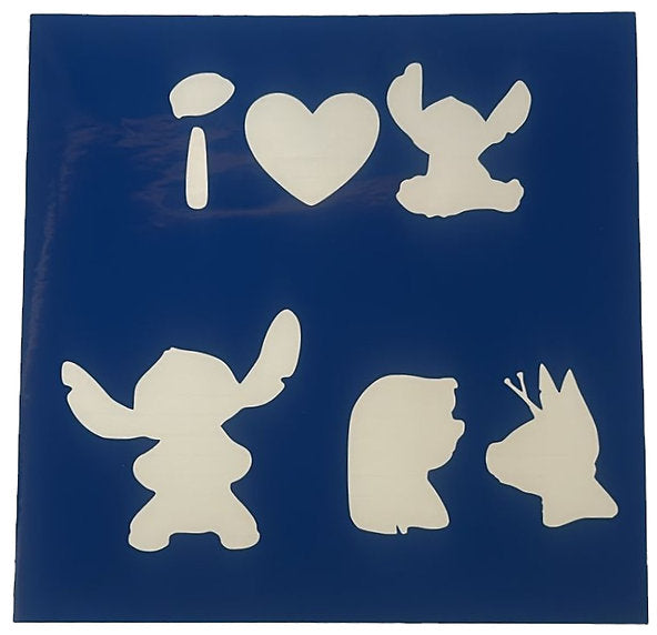 sparkle star pony stencils
