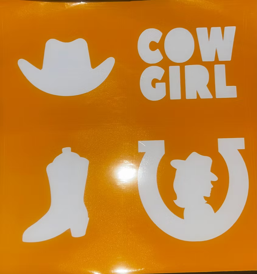 sparkle star pony stencils